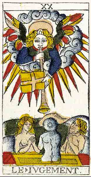 Carta del Tarot El Juicio, marifranstarot.com