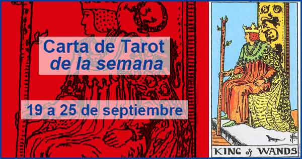 19 al 25 de septiembre 2016 Carta de Tarot semanal en marifranstarot.com