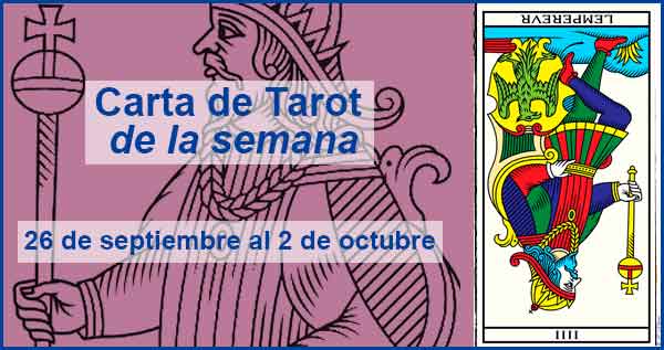 26 de septiembre al 2 de octubre 2016 Carta de Tarot semanal en marifranstarot.com