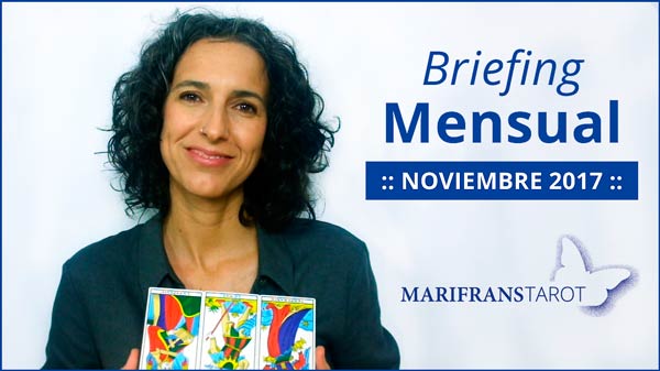 Briefing mensual con el Tarot Noviembre 2017 en marifranstarot.com