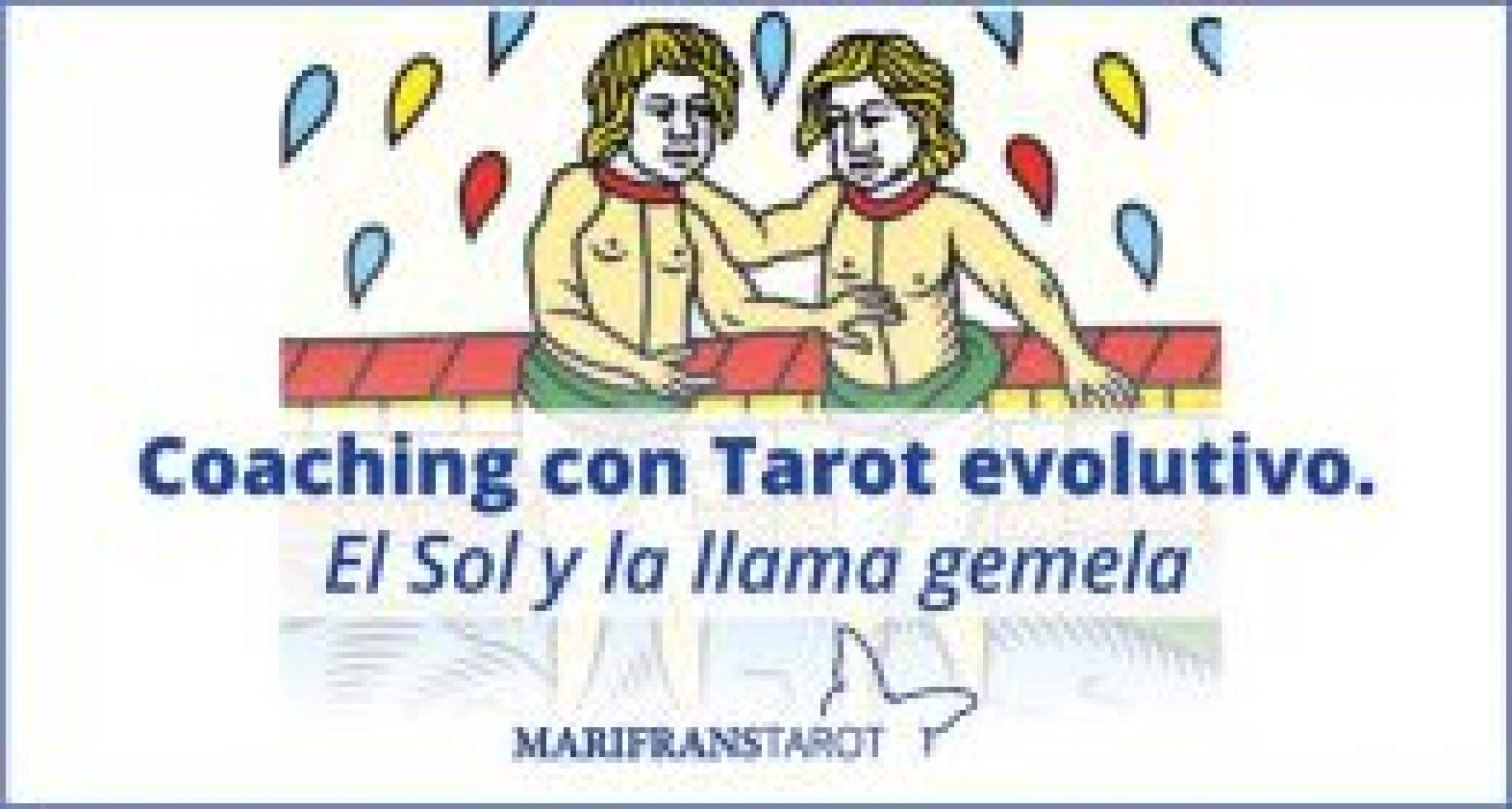 Coaching con Tarot evolutivo. El Sol y la llama gemela